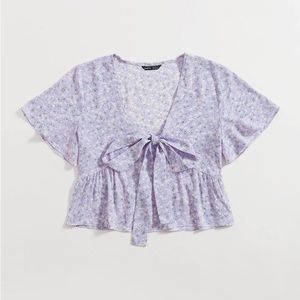 Shein Floral Print Top